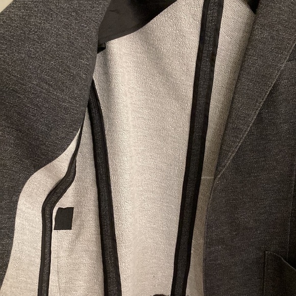 Good Man Brand 100% Cotton Herringbone Blazer - Picture 12 of 13